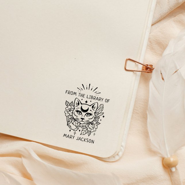 Mystic Cat From The Library Of Rubber Stamp (Creator Uploaded)