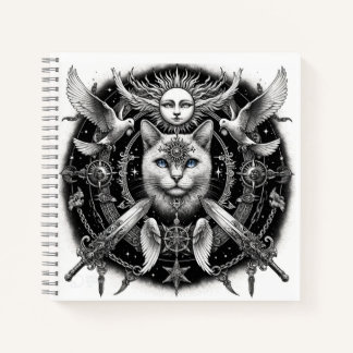 "Mystic Cat" Notebook