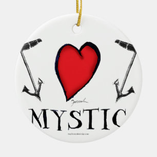 mystic ceramic tree decoration