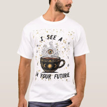 Mystic Coffee Crystal Ball Tee – Latte Vibes Only