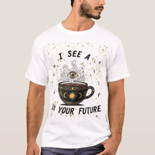 Mystic Coffee Crystal Ball Tee – Latte Vibes Only