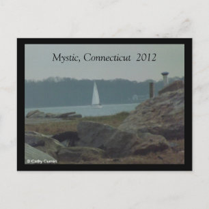Mystic, Connecticut After Sandy Postcard