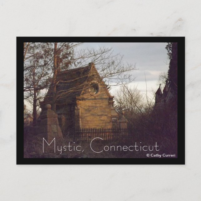 Mystic, Connecticut Postcard (Front)