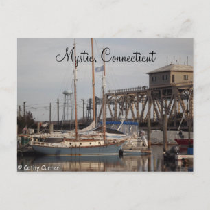 Mystic, Connecticut Postcard