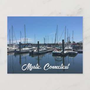 Mystic, Connecticut Postcard
