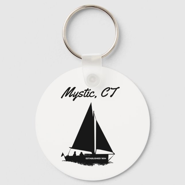 Mystic CT Key Ring (Front)