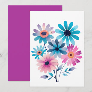 Mystic Daisy Bloom Invitation