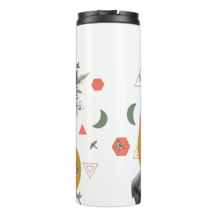 Mystic Deer Collage Thermal Tumbler
