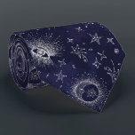 Mystic design vintage style. Eye, moon, stars Tie<br><div class="desc">Mystic design vintage style. Eye, moon, stars If you didn't find a product what you want with my design in our store, be free to contact me and I will create it for you. Thank you for your attention to our shop. Making designs is our big love! And wFashion illustration...</div>