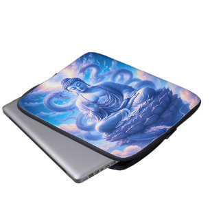 Mystic Dragon Buddha Meditation Laptop Sleeve