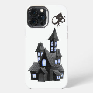 Mystic Dragon Castle Night House iPhone 13 Pro Max Case