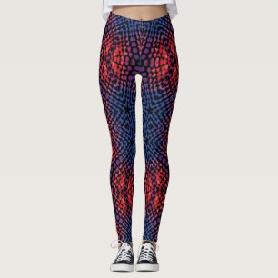 Mystic Dragon Scale Colourful Design Leggings