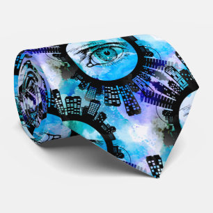 Mystic Elegance in Urban Contemporary Style Tie