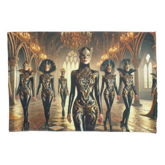 Mystic Elegance – Luxury Fantasy Pillowcase