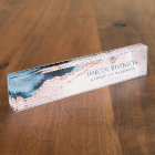 Mystic Elegance | Teal Pink Peach Agate Branding