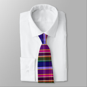 Mystic Elements Plaid MM Tie