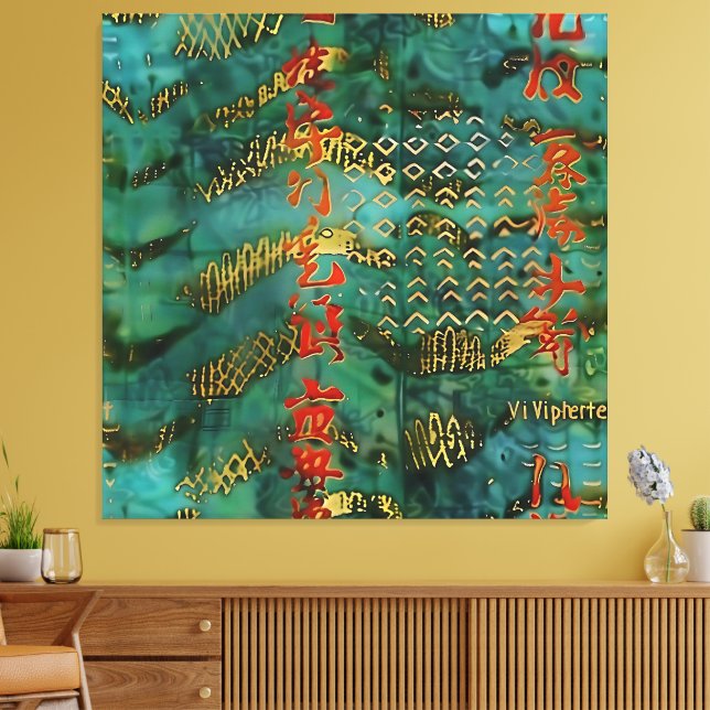 Mystic Enigma Canvas Print (Insitu(LivingRoom))