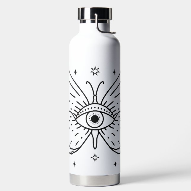 Mystic Eye Butterfly Water Bottle (Left)