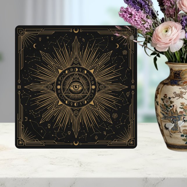 Mystic Eye Celestial Constellations Gold Tile (Creator Uploaded)