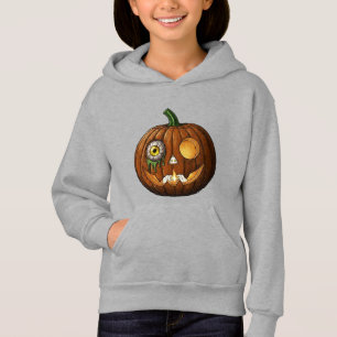 Mystic Eyeball & Skeleton Hands Jack-O-Lantern