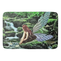 Mystic Fairy Forest Large Bath Mat