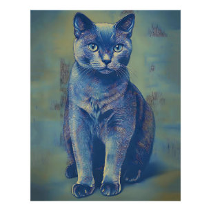 Mystic Feline  Photo Print