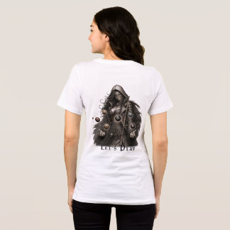 Mystic Female Pool Player Tri-Blend Shirt