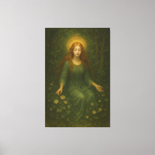 Mystic Fine Art Collection – Sacred Light Portrait Canvas Print