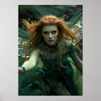 Mystic Forest Alien Queen – Cinematic  Poster