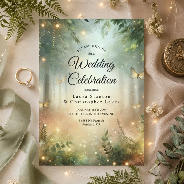 Mystic Forest Meadow Magic Invitation (Creator Uploaded)