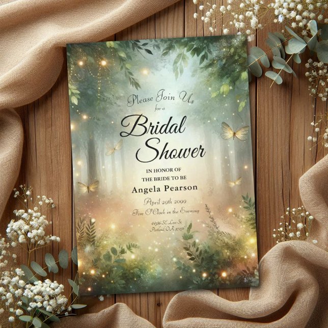 Mystic Forest Meadow Magic Invitation (Creator Uploaded)
