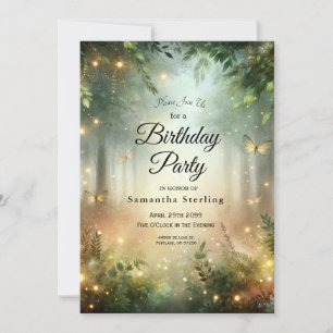 Mystic Forest Meadow Magic Invitation