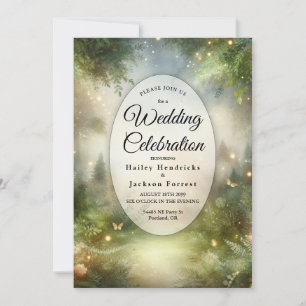Mystic Forrest Meadow Magic Invitation
