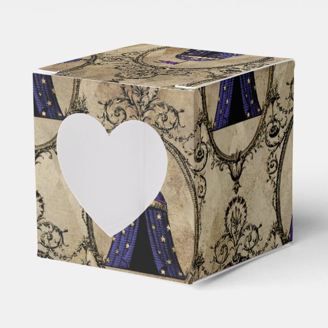 Mystic Fortune Teller Circus Party Favour Box (Front Side)
