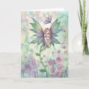 Mystic Garden Flower Fairy Card