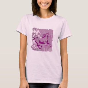 Mystic Garden Horse (Lt. Purple) T-Shirt