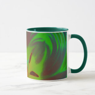 Mystic Green Tulip Mug