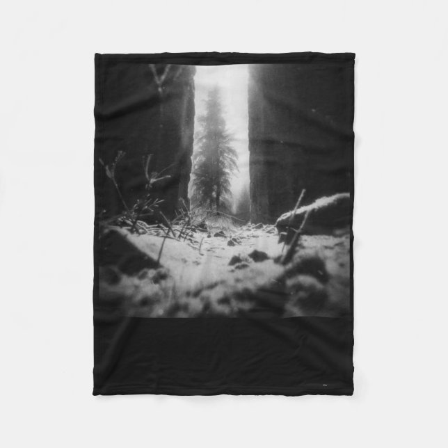 Mystic Grove Sticker  Fleece Blanket (Front)