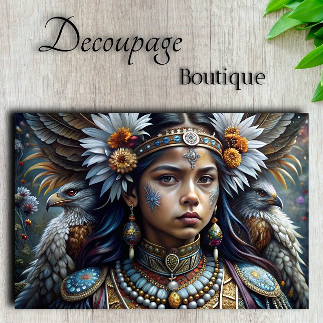 Mystic Guardian Decoupage Tissue Paper (Mystic Guardian Decoupage Tissue Paper)