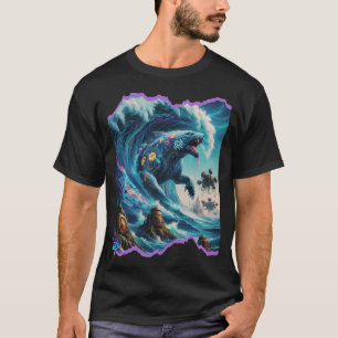 Mystic H2O Neptunes' Beast Design T-Shirt