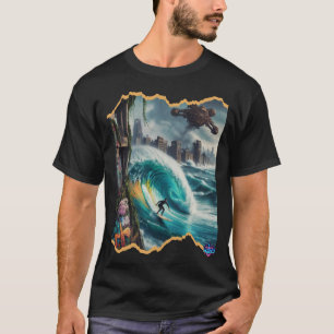Mystic H2O the last surfer of the apocalypse T-Shirt