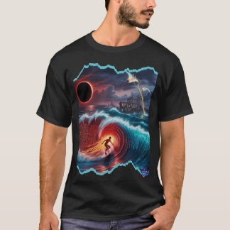 Mystic H2O Time Surfer Design T-Shirt