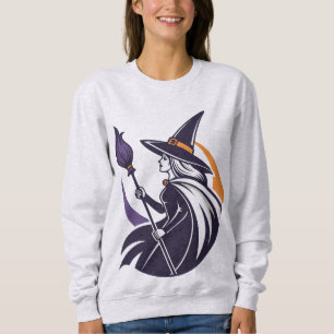 Mystic Halloween Witch – Spooky Season Apparel Sweatshirt