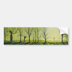 Mystic Hallows disc golf Bumper Sticker
