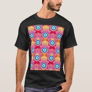 Mystic hamsa: ornate seamless design. T-Shirt