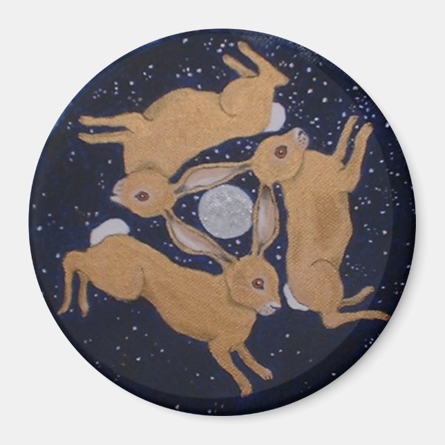 Mystic Hare's Magnet (Front)