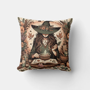 Mystic Herbalist: The Art of Witchcraft and Healin Cushion