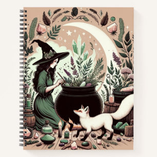 Mystic Herbalist: The Art of Witchcraft and Healin Notebook