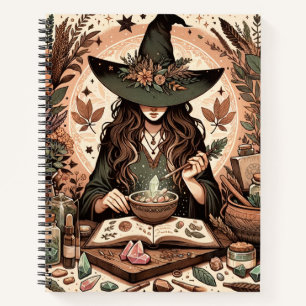 Mystic Herbalist: The Art of Witchcraft and Healin Notebook