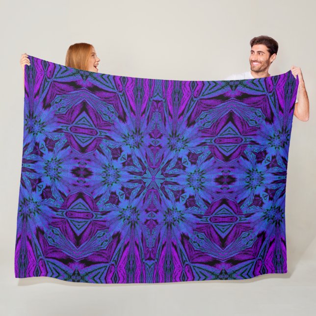 Mystic In Blue Fleece Blanket (In Situ)